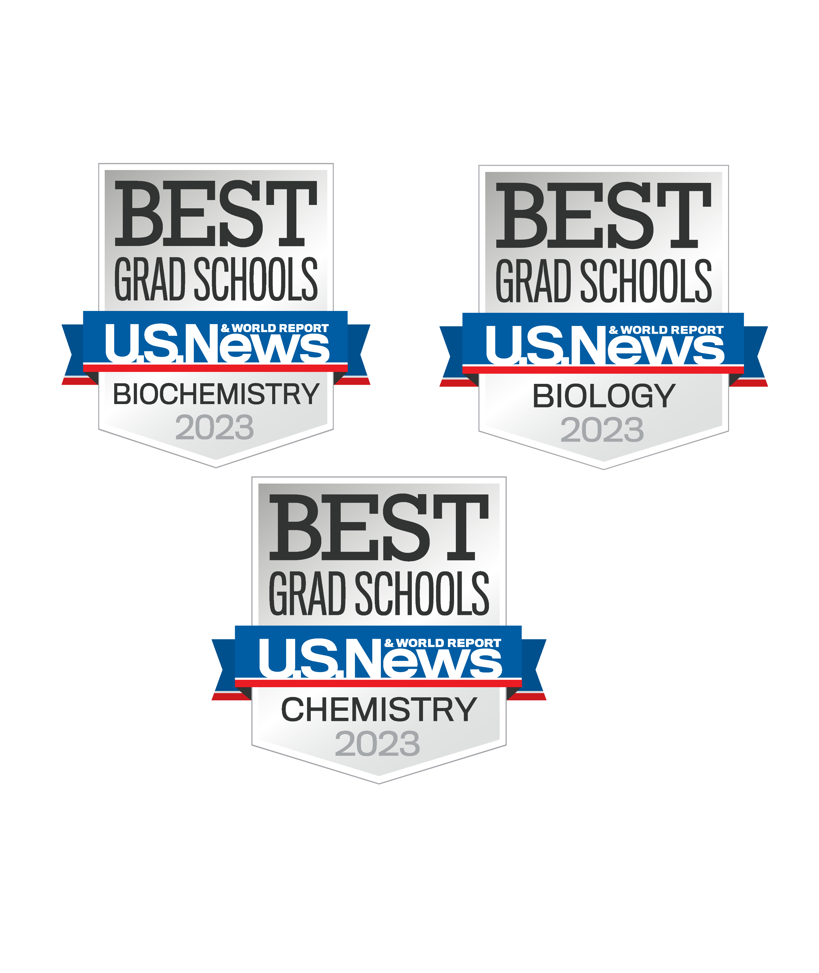 U.S. News badge for Biology, Chemistry and Biochemistry in 2023