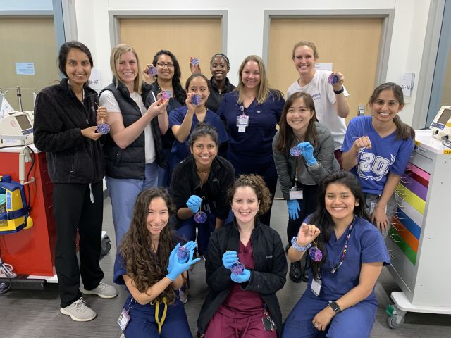 Group of medical students pose for the camera