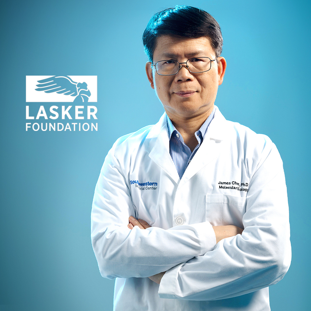 UT Southwestern biochemist Zhijian ‘James’ Chen, Ph.D., earns prestigious Lasker Award