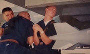 Dennis Smith (right), Navy<br />Manager, Patient Access Services