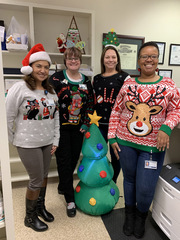 Left to right: Magda Solari, Amy Rorer, Kathy Andrade, and Denise Tannehill – Bass Specialty Pharmacy