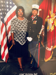 Jamila Moore (right), Marine Corps<br />Acute Care Surgery at William P. Clements Jr. University Hospital