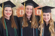 Left to Right: Anna Lee Peterson, Natalie Anne Polizopoulos-Wilson, Michelle Dye (all Physician Assistant Studies)