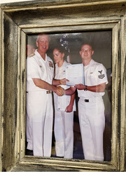 Dennis Smith (right), Navy<br />Patient Access