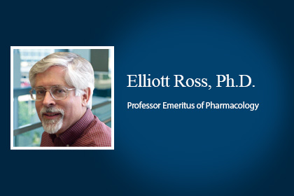 Dr. Elliott Ross professor emeritus