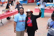 Troyce Coles and DeWotta Gossett. Ms. Gossett is Chair of the Dallas Fort Worth Local Employee Committee for the SECC.