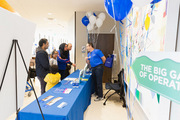 Attendees had the opportunity to sign up for the medIDEAS family festival coming Feb. 8 at UTSW Frisco.