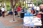 Several local nonprofits had representatives on hand to answer questions about their community work.