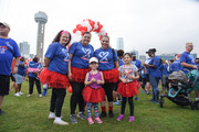 Red tutus add to the fun.