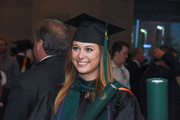 Medical Student in lobby following commencement