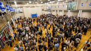 It was a full house in the Bryan Williams, M.D. Student Center gym for this year’s Match Day celebration.