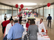 Preventive cardiology experts including Dr. Parag Joshi (left) and Dr. Amit Khera (right) were on hand to explain why prevention really is the best medicine for heart health.