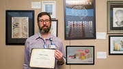 Derek Loewe’s Digital Art (Professional Division) piece called Alzheimer’s – Slow Death received an honorable mention.