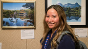 Thoa Bui received an honorable mention for her Color Photography (Amateur Division) entry, Mirror Image. She describes her photography style as naturality.