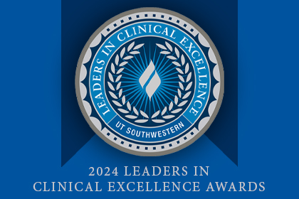 2024 Leaders in Clinical Excellence, UT Southwestern logo