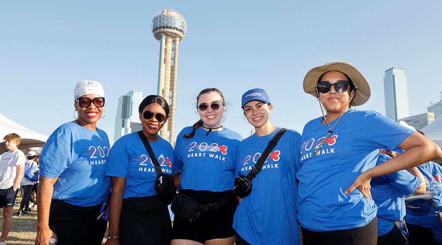 UTSW Steps Up To The Dallas Heart Walk: CT Plus, UT Southwestern ...