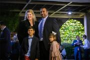 Rising Star Award winner Dr. Reuben Arasaratnam with his family