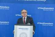 Podolsky speaking at West Campus Building 3 Dedication