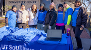 UTSW also offers free T-shirts for volunteers participating in the cleanup project.