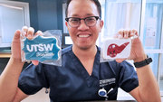 Noel Beboso, B.S.N., RN, CCRN, Surgical Intensive Care Unit: It's really rewarding when you see your patient doing well after their liver transplant, coming to visit you at work from home, and appreciating every effort you made for them. Love it! It warms my heart. And he brings us cookies with UTSW decor on it. #NursesWeek #utswnursesrock