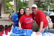 UTSW SECC Committee members Casey Conway, Brenda Timmons, and Forrest Cain.