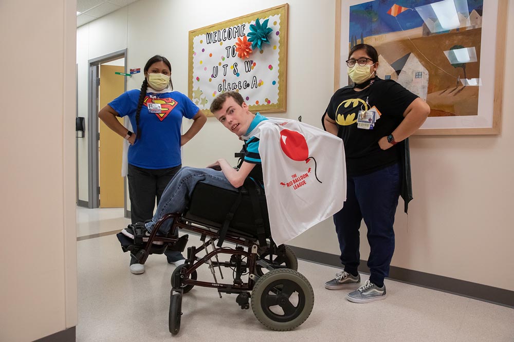 UT Southwestern Pediatric Group clinics celebrate superhero patients on ...