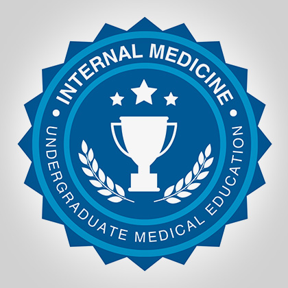 Internal Medicine Undergrad Med Education 2024 badge