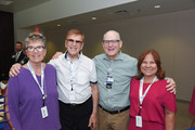 Retired nurse Joyce Maples; retired nurse Fred Gonzalez; Mike Mayo, Director of Emergency Services; retired nurse Elvie Ocampo