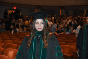 Medical School student in auditorium