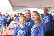 UTSW Police Chief Marcus Lewis and his son Dylan and daughter Reagan.