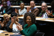 Audience members at the MLK ceremony