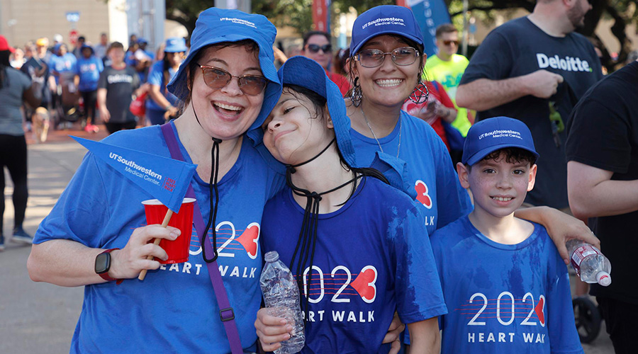 UTSW steps up to the Dallas Heart Walk CT Plus, UT Southwestern