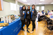 From left: Shana John, Shivani Patel, and Tricia Interino, doctor of physical therapy students