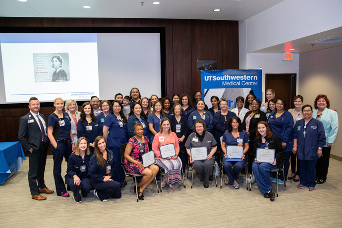 Winners and nominees for the 2019 Nurse Excellence Awards.