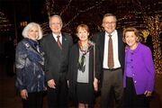 Mentoring Award winner Dr. William Turner (second from left), with his wife, Toni (far left), and friends including Sandra Snyder (far right), widow of Dr. Turner's mentor, the late Dr. William B. "Bill" Snyder III