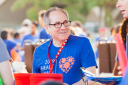 UTSW President Dr. Daniel K. Podolsky greeted all the UTSW teams.