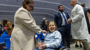 Dr. Rogers pictured with her son, Elliot, whom she thanked for making her a parent and a better doctor.