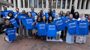 After years of hard work, a group of 21 medical students celebrates their matches.