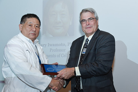 Dr. Dwain Thiele and Dr. Gary Iwamoto