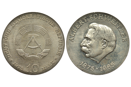Albert Schweitzer coin
