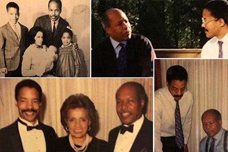 Collage of Sullivan family photos