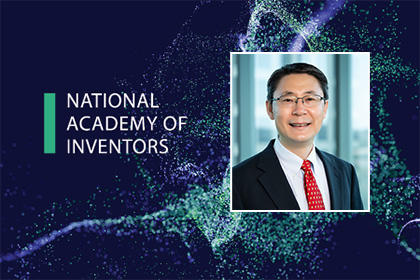 headshot of Dr. Jinming Gao Fellow of the National Academy of Inventors