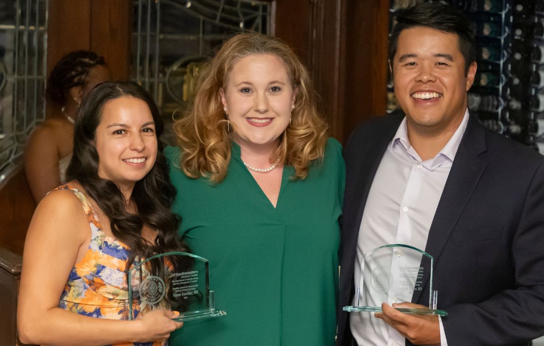 Nicole Escobar, M.D. and Ludovic Pao, M.D., Award Recipients 2024