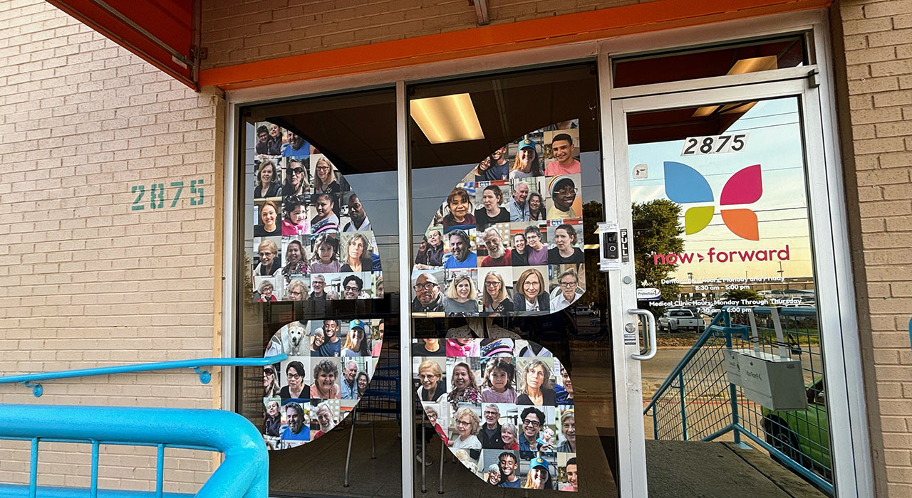 front door of the Monday Clinic