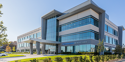 exterior view of the UT Southwestern Las Colinas clinics location