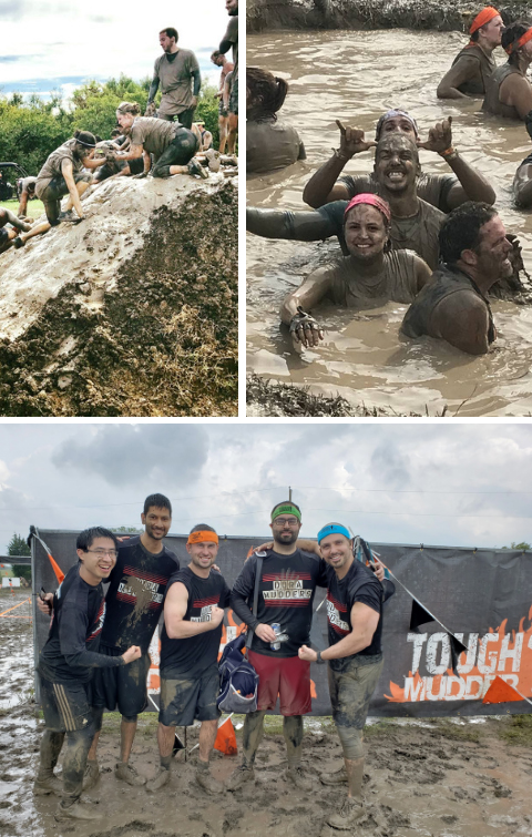 Neurosurgery residents take part in the Tough Mudder competition annually.