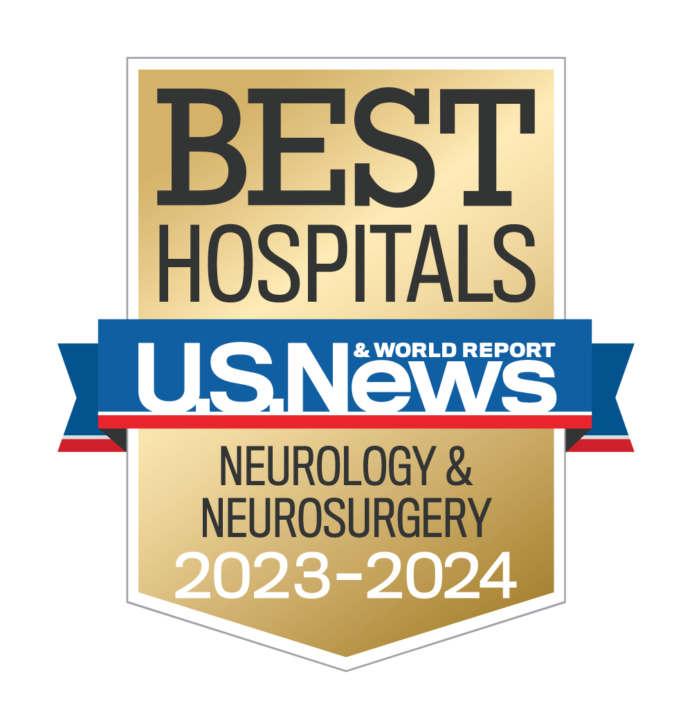 US News 2022-23 Nationally Ranked in Neurology and Neurosurgery