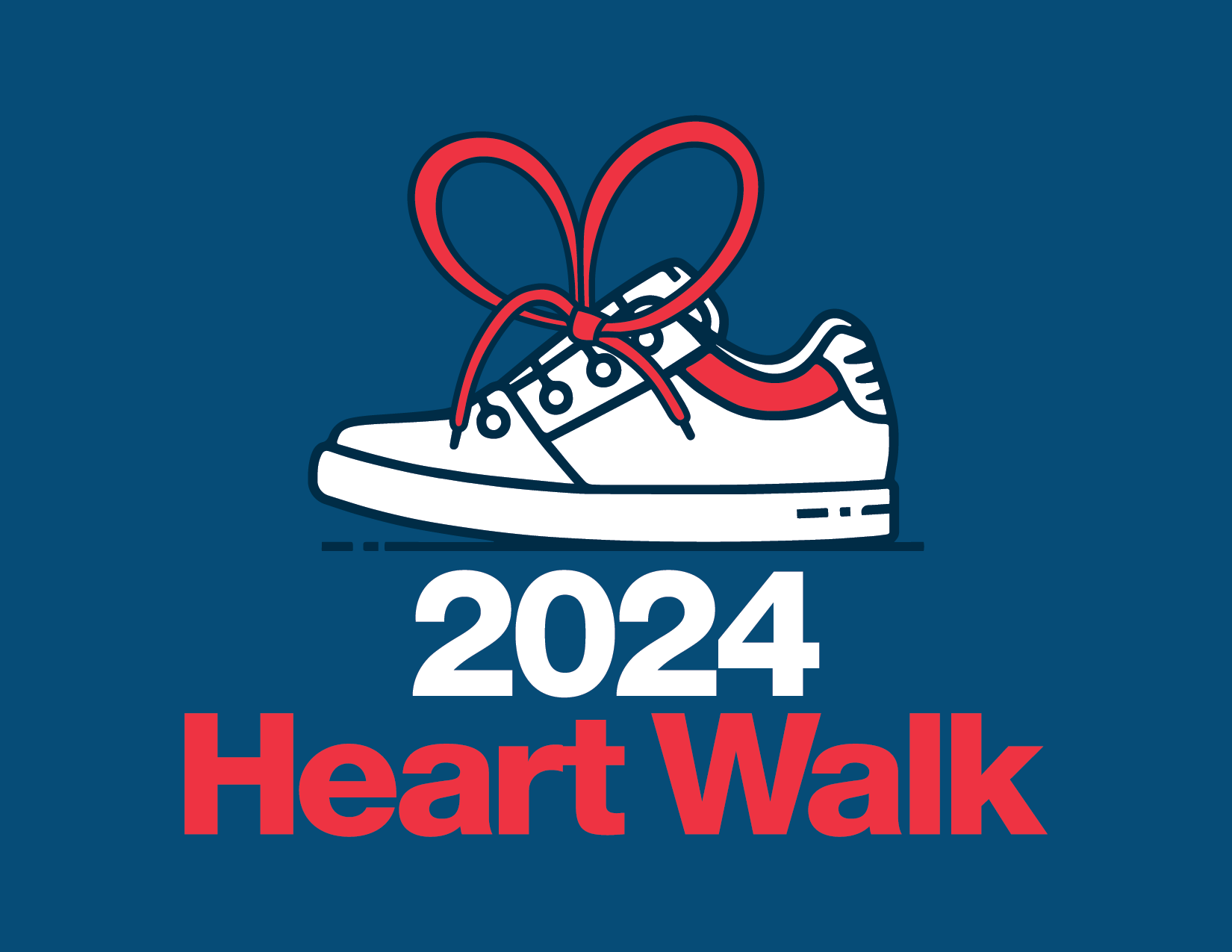 heart walk 2024 logo