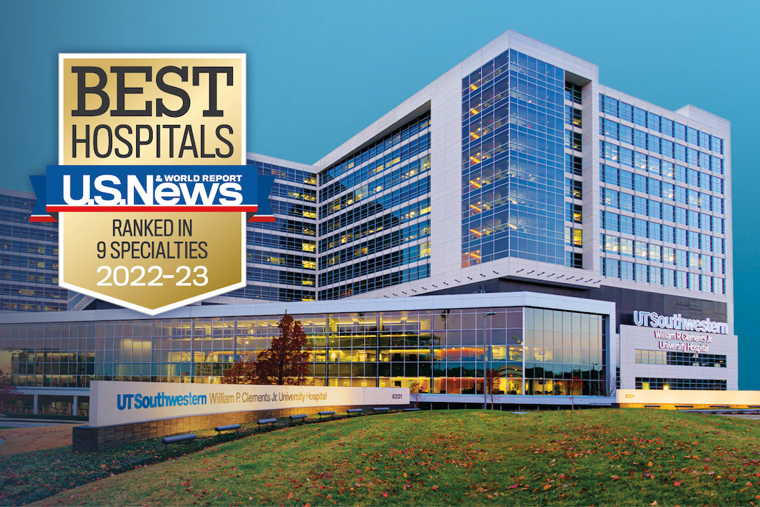 UT Southwestern No. 1 hospital in DallasFort Worth, Best Hospital rankings show Newsroom UT