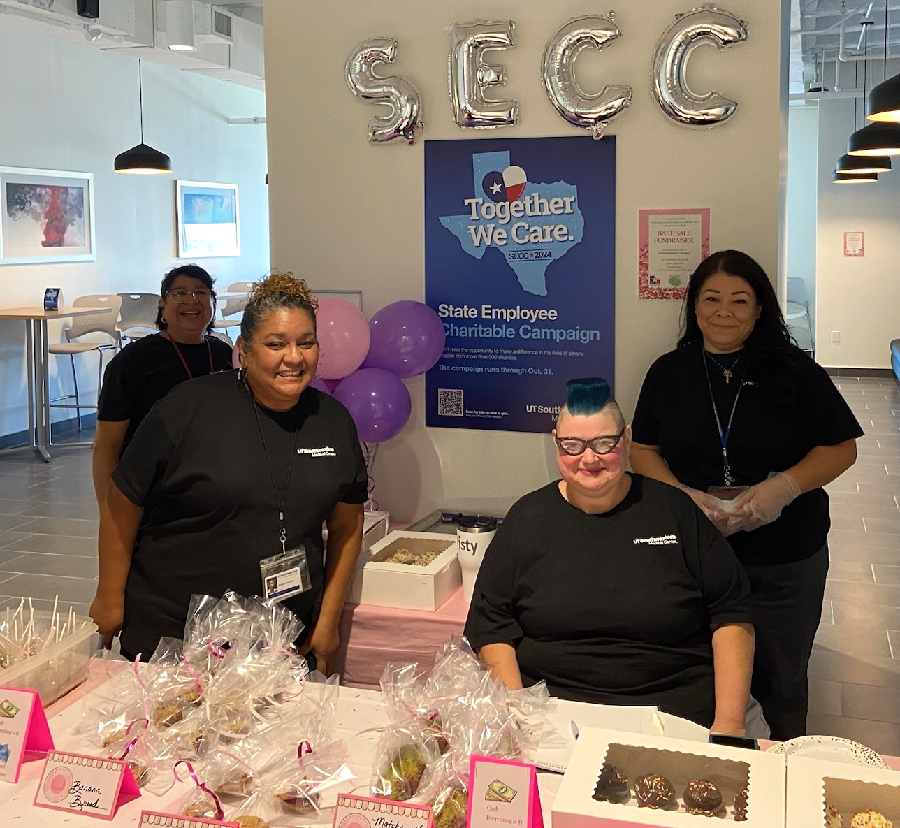 library bake sale for secc 2024